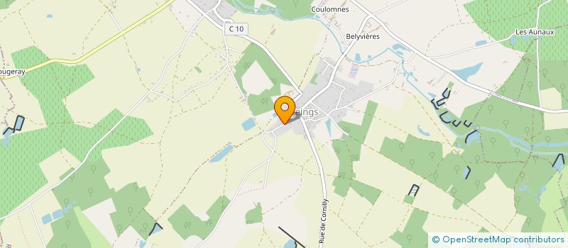 localisation de l'entreprise MADAME JOCELYNE AMIOT  LE CONTROIS-EN-SOLOGNE