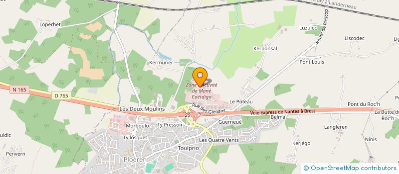 localisation de l'entreprise MADAME JOCELYNE BABLET à VANNES
