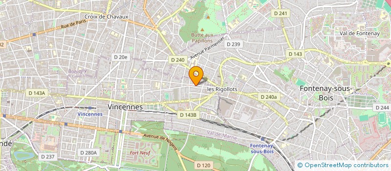 localisation de l'entreprise MADAME JOCELYNE BALOUP à VINCENNES