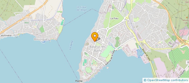 localisation de l'entreprise MADAME JOCELYNE BATTANDIER  BALARUC-LES-BAINS