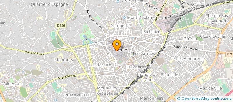 localisation de l'entreprise MADAME JOCELYNE BERNARDI à NIMES