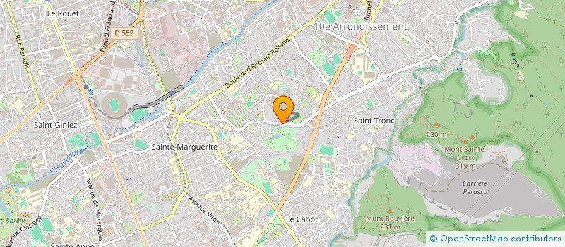 localisation de l'entreprise MADAME JOCELYNE BIDOUSSA à MARSEILLE