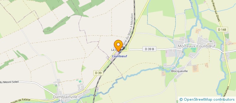 localisation de l'entreprise MADAME JOCELYNE BLOT  MORTEAUX-COULIBOEUF