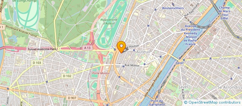 localisation de l'entreprise MADAME JOCELYNE BODIN à PARIS