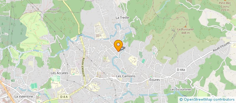 localisation de l'entreprise MADAME JOCELYNE BONNET  MARSEILLE