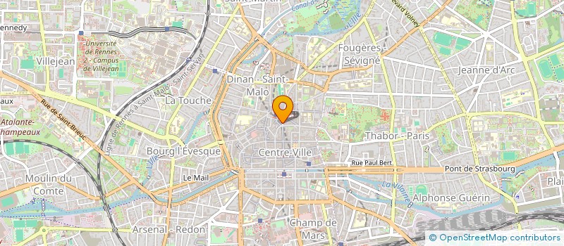 localisation de l'entreprise MADAME JOCELYNE BOUESNARD  RENNES