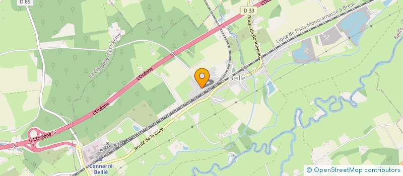 localisation de l'entreprise MADAME JOCELYNE BOUHOURS  BEILLE