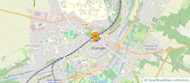 localisation de l'entreprise MADAME JOCELYNE BOULOGNE à ETAMPES