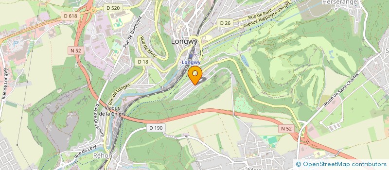 localisation de l'entreprise MADAME JOCELYNE BOURGEOIS à LONGWY