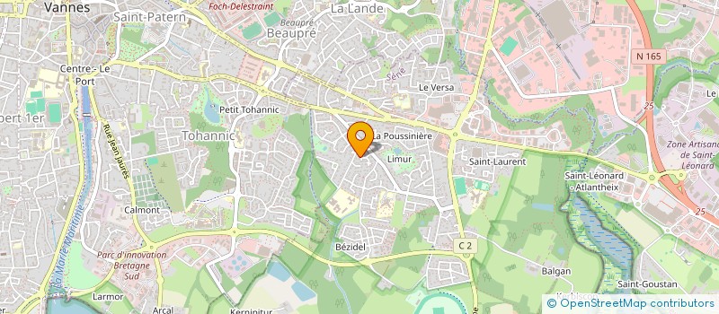 localisation de l'entreprise MADAME JOCELYNE BREQUEL à SENE