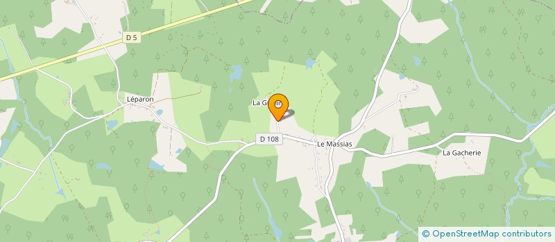 localisation de l'entreprise MADAME JOCELYNE CANTIN  LA ROCHE-CHALAIS