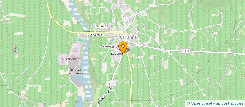 localisation de l'entreprise MADAME JOCELYNE CARLETTI  SAINTE-CECILE-LES-VIGNES