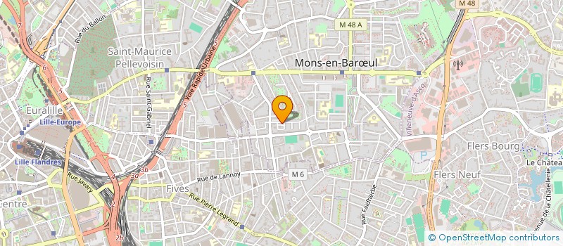 localisation de l'entreprise MADAME JOCELYNE CARNOY à MONS-EN-BARŒUL