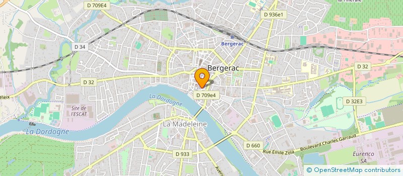 localisation de l'entreprise MADAME JOCELYNE CARRIO  BERGERAC