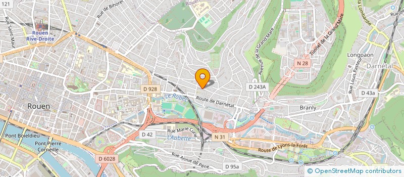 localisation de l'entreprise MADAME JOCELYNE CETAN  ROUEN