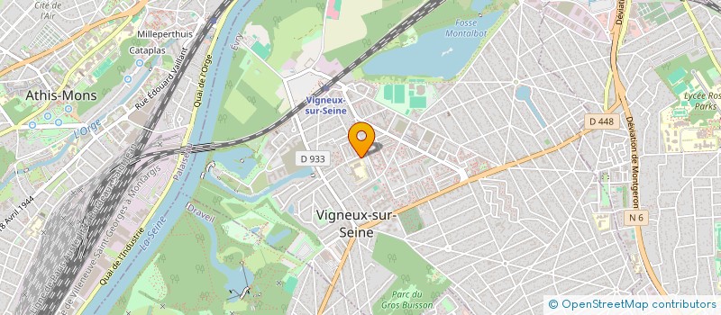 localisation de l'entreprise MADAME JOCELYNE CHAMPIGNY à VIGNEUX-SUR-SEINE