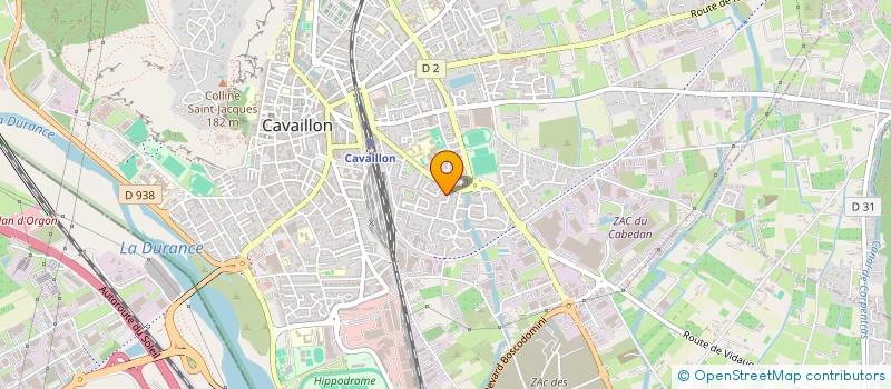 localisation de l'entreprise MADAME JOCELYNE CHAUVILLE à CAVAILLON
