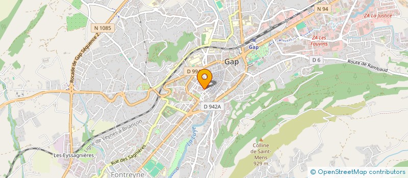 localisation de l'entreprise MADAME JOCELYNE CLANET à GAP