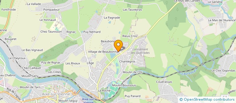 localisation de l'entreprise MADAME JOCELYNE COLLET à AIXE-SUR-VIENNE