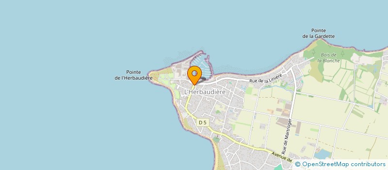 localisation de l'entreprise MADAME JOCELYNE CORBREJAUD  NOIRMOUTIER-EN-L'ILE