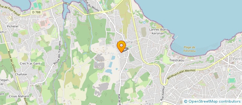 localisation de l'entreprise MADAME JOCELYNE CORDIER à PERROS-GUIREC