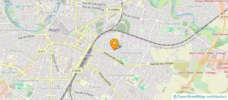 localisation de l'entreprise MADAME JOCELYNE COUNIL  NIORT