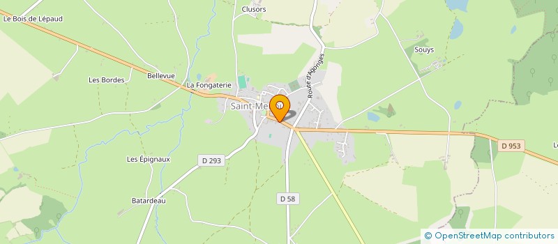 localisation de l'entreprise MADAME JOCELYNE COURTINE  SAINT-MENOUX