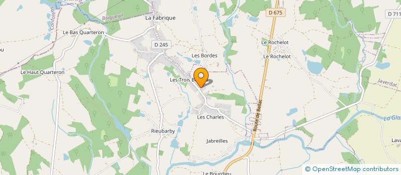 localisation de l'entreprise MADAME JOCELYNE COURTOIS à SAINT-JUNIEN