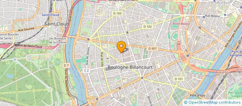 localisation de l'entreprise MADAME JOCELYNE COUSSIN à BOULOGNE-BILLANCOURT