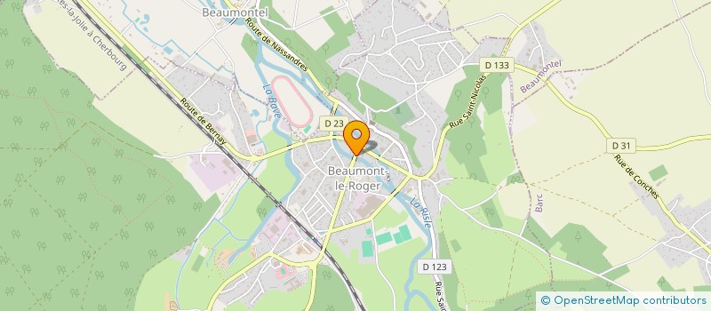 localisation de l'entreprise MADAME JOCELYNE CROCQ à BEAUMONT-LE-ROGER