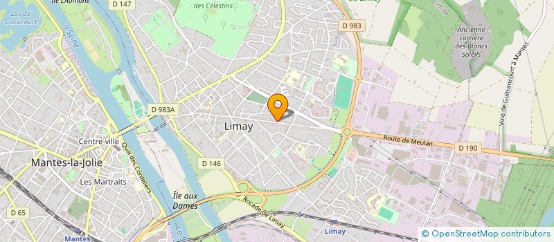 localisation de l'entreprise MADAME JOCELYNE DA COSTA  LIMAY