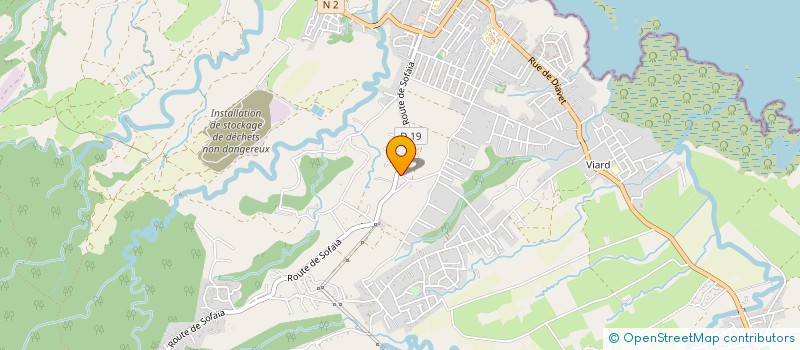 localisation de l'entreprise MADAME JOCELYNE DALES  SAINTE ROSE