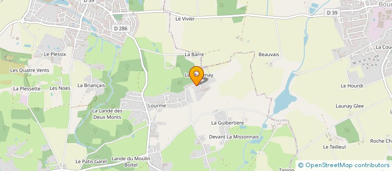localisation de l'entreprise MADAME JOCELYNE DANIEL à ORGERES