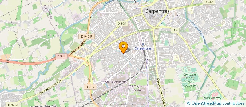 localisation de l'entreprise MADAME JOCELYNE DAVIGNON à CARPENTRAS