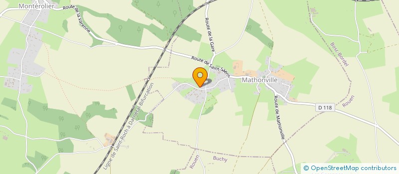 localisation de l'entreprise MADAME JOCELYNE DEBEY  MONTEROLIER