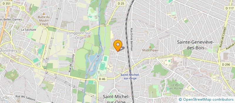 localisation de l'entreprise MADAME JOCELYNE DEFAYE  SAINT-MICHEL-SUR-ORGE