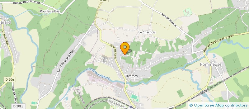 localisation de l'entreprise MADAME JOCELYNE DELACRE  POMMEUSE