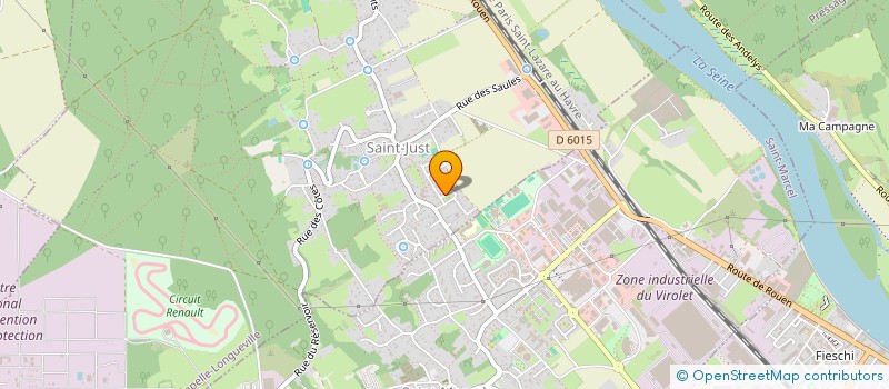 localisation de l'entreprise MADAME JOCELYNE DELAMARE-ANFRAY-HAZARD  VERNON