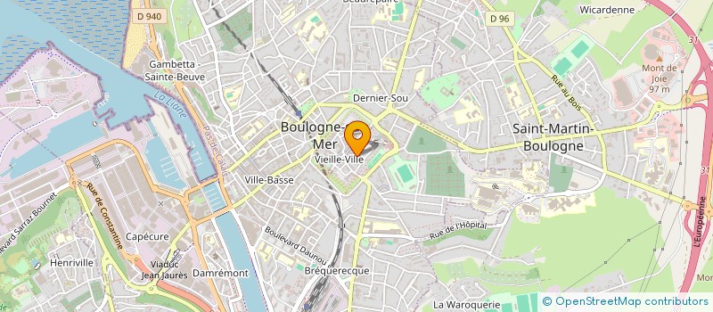 localisation de l'entreprise MADAME JOCELYNE DELATTRE à BOULOGNE-SUR-MER