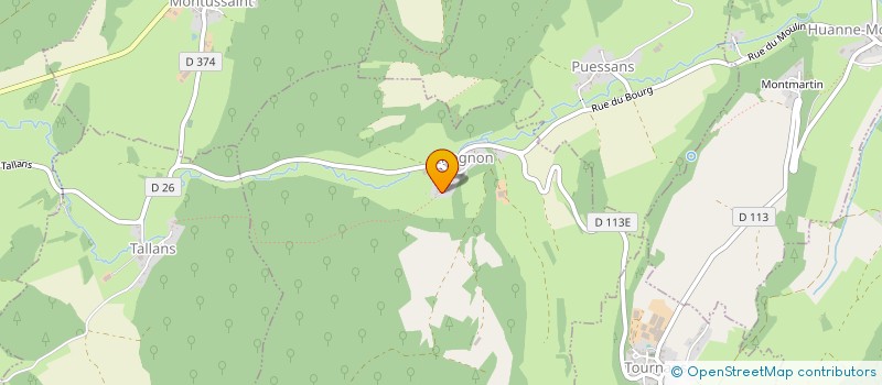 localisation de l'entreprise MADAME JOCELYNE DELLA-VALLE  ROGNON