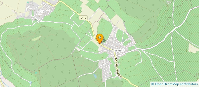 localisation de l'entreprise MADAME JOCELYNE DELOINCE à CRAMANT