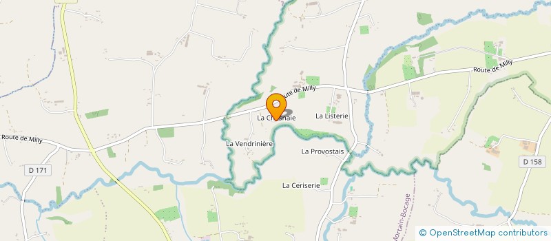 localisation de l'entreprise MADAME JOCELYNE DESLANDES  ROMAGNY FONTENAY