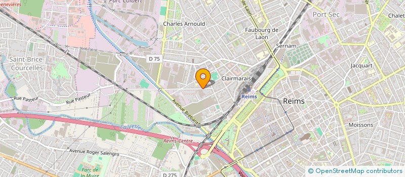 localisation de l'entreprise MADAME JOCELYNE DHUY  REIMS