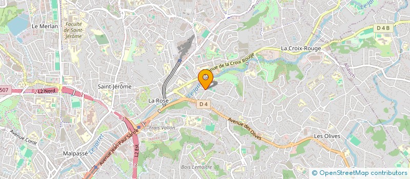 localisation de l'entreprise MADAME JOCELYNE DONATI à MARSEILLE