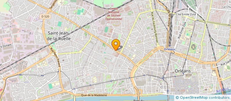 localisation de l'entreprise MADAME JOCELYNE DROUIN à ORLEANS