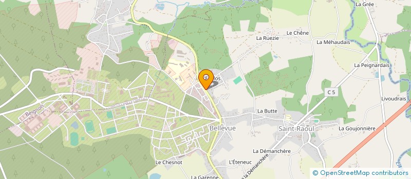 localisation de l'entreprise MADAME JOCELYNE DUBOIS  GUER