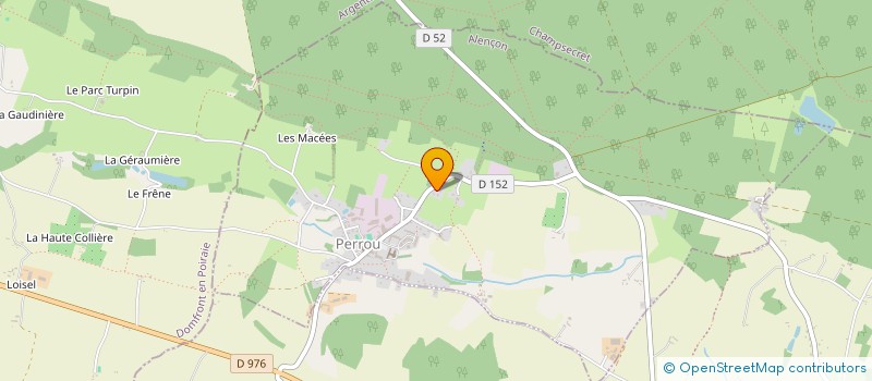 localisation de l'entreprise MADAME JOCELYNE DUBOURG à PERROU