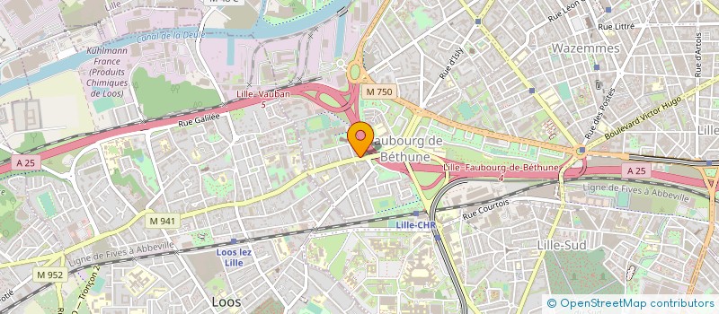 localisation de l'entreprise MADAME JOCELYNE DUPONT à LILLE