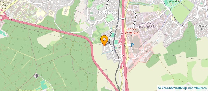 localisation de l'entreprise MADAME JOCELYNE ESCHBACH  HOUDEMONT