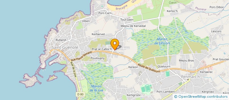 localisation de l'entreprise MADAME JOCELYNE EVANNO  PENMARCH